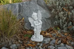 Gartendekoparadies Belle|Figures & Statues-Adorable elfe avec jacinthe en fleurs