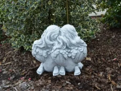 Gartendekoparadies Enfants & Anges-Adorables anges avec gros coquillage