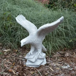 Gartendekoparadies Animaux-Aigle patiné à l'antique