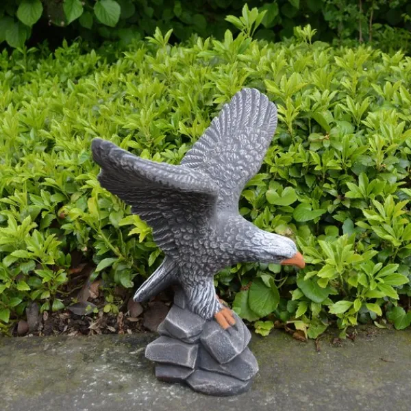Gartendekoparadies Animaux-Aigle patiné à l'antique