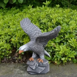 Gartendekoparadies Animaux-Aigle patiné à l'antique