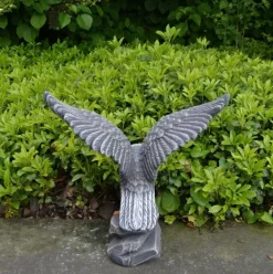 Gartendekoparadies Animaux-Aigle patiné à l'antique
