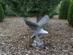 Gartendekoparadies Animaux-Aigle patiné à l'antique
