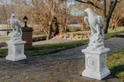 Gartendekoparadies Animaux-Aigle royal sur socle
