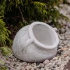 Gartendekoparadies Jardinières-Amphore ronde comme vase à fleurs