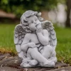 Gartendekoparadies Enfants & Anges-Ange assis