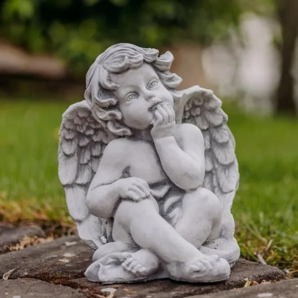Gartendekoparadies Enfants & Anges-Ange assis