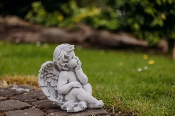 Gartendekoparadies Enfants & Anges-Ange assis