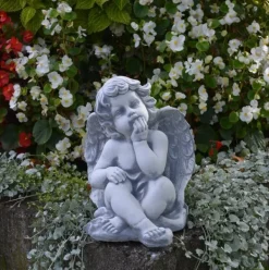 Gartendekoparadies Enfants & Anges-Ange assis