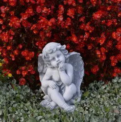 Gartendekoparadies Enfants & Anges-Ange assis