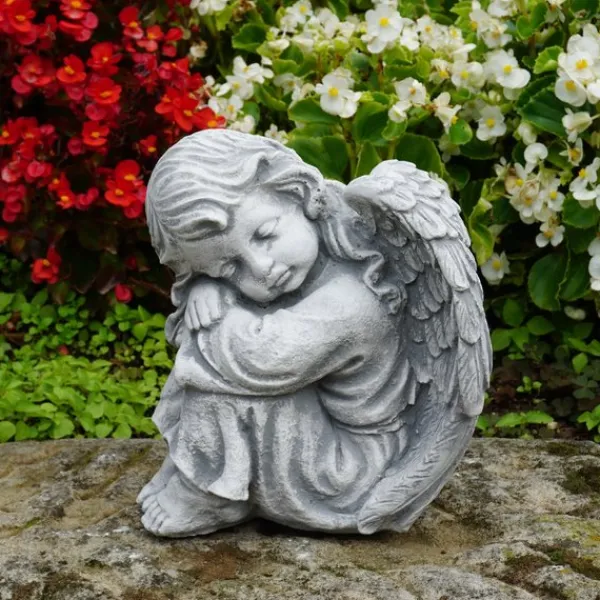 Gartendekoparadies Enfants & Anges-ange endormi
