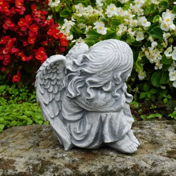 Gartendekoparadies Enfants & Anges-ange endormi
