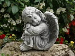 Gartendekoparadies Enfants & Anges-ange endormi