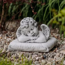 Gartendekoparadies Enfants & Anges-ange endormi