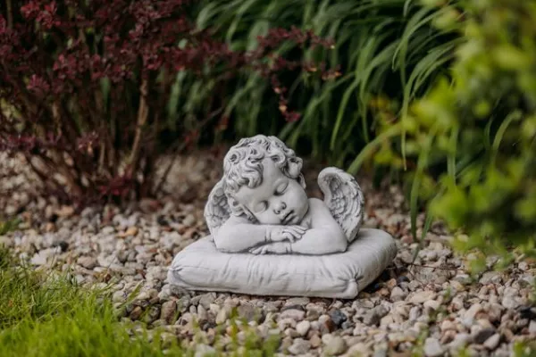 Gartendekoparadies Enfants & Anges-ange endormi