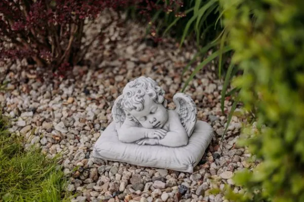 Gartendekoparadies Enfants & Anges-ange endormi