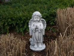 Gartendekoparadies Enfants & Anges-Ange priant debout