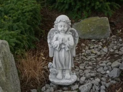 Gartendekoparadies Enfants & Anges-Ange priant debout