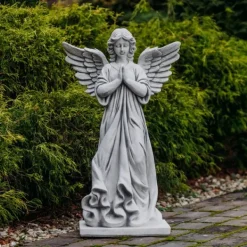 Gartendekoparadies Enfants & Anges-Ange sur plaque de sol