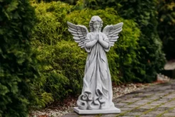 Gartendekoparadies Enfants & Anges-Ange sur plaque de sol