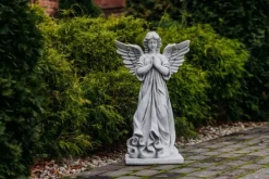 Gartendekoparadies Enfants & Anges-Ange sur plaque de sol