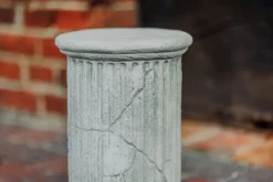 Gartendekoparadies Colonnes & Socles-Antique Round Pedestal