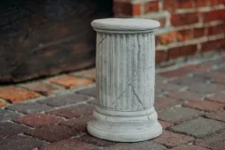 Gartendekoparadies Colonnes & Socles-Antique Round Pedestal