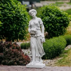 Gartendekoparadies Figures & Statues-Automne - Sculpture des Saisons