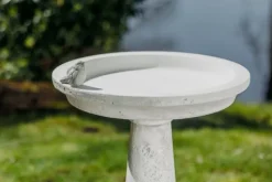 Gartendekoparadies Belle-Bain d'oiseaux à base carrée