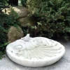 Gartendekoparadies Belle|Animaux-Bain d'oiseaux richement décoré