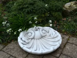 Gartendekoparadies Belle|Animaux-Bain d'oiseaux richement décoré
