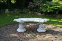 Gartendekoparadies Belle-banc semi-circulaire