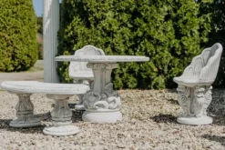 Gartendekoparadies Belle-banc semi-circulaire