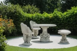 Gartendekoparadies Belle-banc semi-circulaire