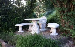 Gartendekoparadies Belle-banc semi-circulaire