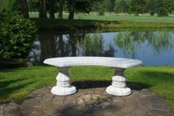 Gartendekoparadies Belle-banc semi-circulaire