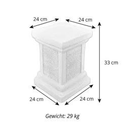 Gartendekoparadies Colonnes & Socles-Base