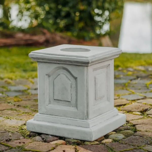 Gartendekoparadies Colonnes & Socles-Base avec deux reliefs