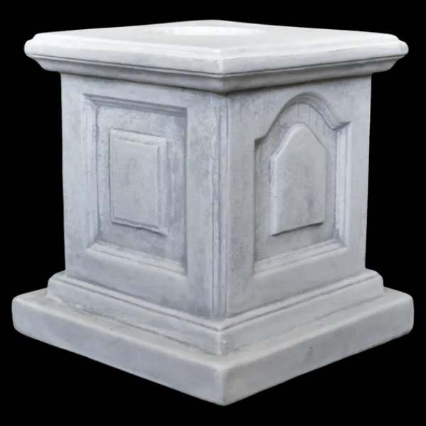 Gartendekoparadies Colonnes & Socles-Base avec deux reliefs