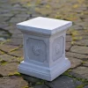 Gartendekoparadies Colonnes & Socles-Base avec motif floral