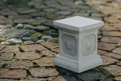 Gartendekoparadies Colonnes & Socles-Base avec motif floral