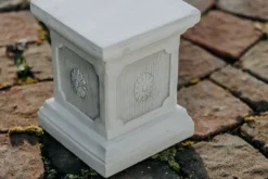 Gartendekoparadies Colonnes & Socles-Base avec motif floral