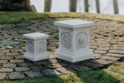 Gartendekoparadies Colonnes & Socles-Base avec motif floral