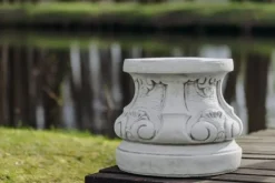 Gartendekoparadies Colonnes & Socles-Base ronde à décor artistique