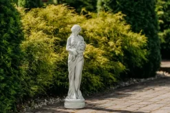 Gartendekoparadies Figures & Statues-Belle figure féminine avec de magnifiques fleurs