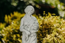 Gartendekoparadies Figures & Statues-Belle figure féminine avec de magnifiques fleurs