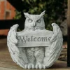 Gartendekoparadies Animaux-Bienvenue chouette