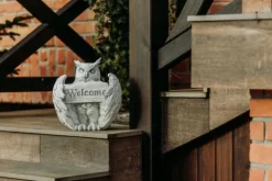 Gartendekoparadies Animaux-Bienvenue chouette