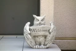 Gartendekoparadies Animaux-Bienvenue chouette