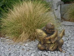 Gartendekoparadies Bouddhas-Big Buddha en couleur bronze exclusive